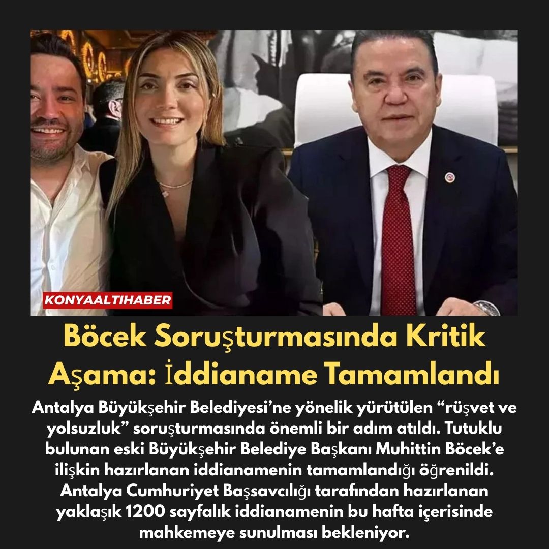 Böcek Soruşturmasında Kritik Aşama: İddianame Tamamlandı
