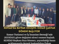 KEMİAD’DA BAYRAK DEĞİŞİMİ: ÖZKAN ÇAKMAK DÖNEMİ BAŞLIYOR
