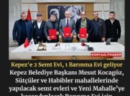 Kepez’e 2 Semt Evi, 1 Barınma Evi geliyor
