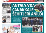 19 MART 2026 KONYAALTI HABER GAZETESİ