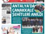 19 MART 2026 KONYAALTI HABER GAZETESİ