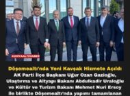 Döşemealtı’nda Yeni Kavşak Hizmete Açıldı