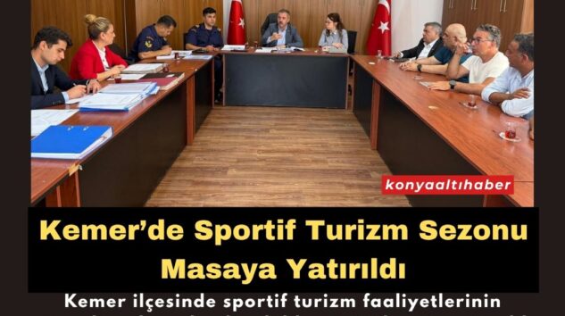 Kemer’de Sportif Turizm Sezonu Masaya Yatırıldı