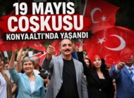 19 MAYIS COŞKUSU KONYAALTI’NDA YAŞANDI