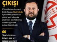 İYİ Parti’den Futbolda “Adalet” Çıkışı