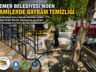 Kemer’de camilerde bayram temizliği