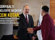BAŞKAN KOTAN BELEDİYE PERSONELİ İLE BAYRAMLAŞTI
