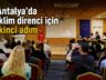 Antalya’da iklim direnci için ikinci adım