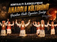 Konyaaltı İlkokulu’ndan Anadolu Kültürünü Yaşatan Halk Oyunları Şenliği