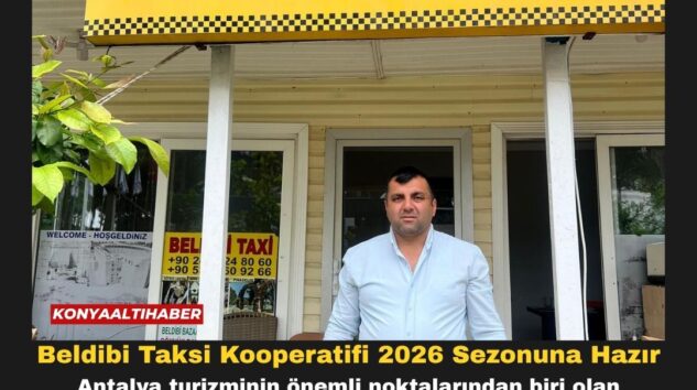 Beldibi Taksi Kooperatifi 2026 Sezonuna Hazır