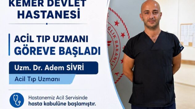 Kemer Devlet Hastanesi Acil Servis Kadrosu Güçleniyor