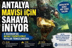 ANTALYA MAVİSİ İÇİN TEK YÜREK