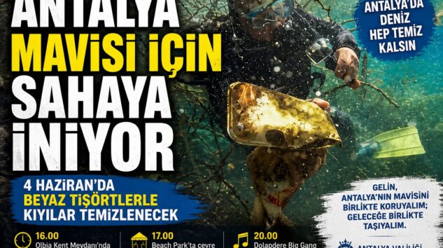 ANTALYA MAVİSİ İÇİN TEK YÜREK
