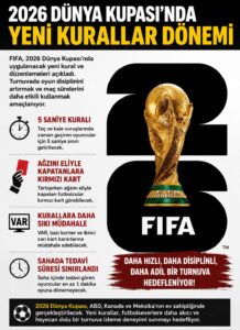 2026 DÜNYA KUPASI’NDA YENİ KURALLAR DÖNEMİ