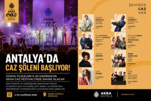 Akra Caz Festivali 9. Kez Müzikseverlerle Buluşuyor