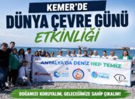 Kemer’de Dünya Çevre Günü Etkinliği