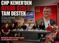 CHP Kemer’den Özgür Özel’e Destek Mesajı