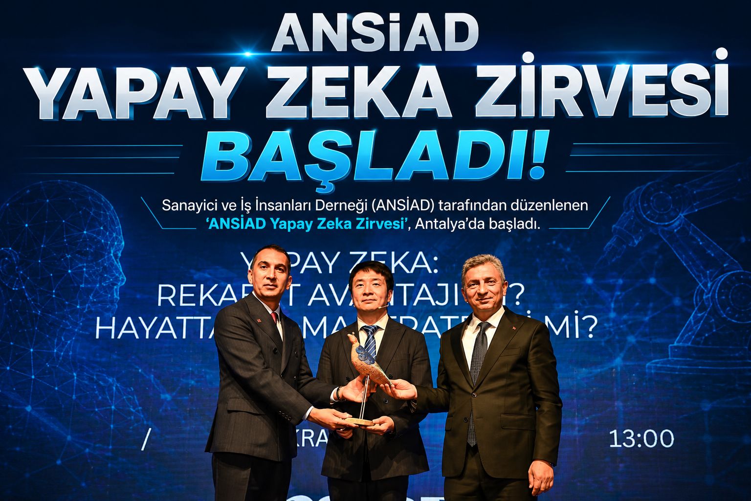 ANSİAD YAPAY ZEKA ZİRVESİ BAŞLADI