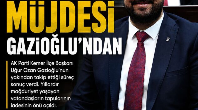 Ulupınar, Çıralı ve Ovacık’ta Tapu Müjdesi