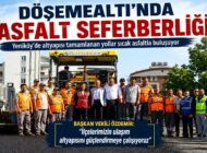 Döşemealtı Yeniköy’de altyapısı tamamlanan yollar asfaltlanıyor