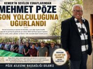 Kemer’in sevilen esnaflarından Mehmet Pöze son yolculuğuna uğurlandı