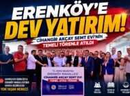 Cihangir Akçay Semt Evi’nin temeli törenle atıldı