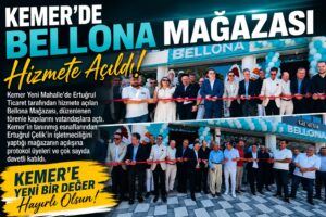 Kemer’de Bellona Mağazası Hizmete Açıldı