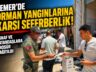 Kemer’de Orman Yangınlarına Karşı Seferberlik: Esnaf ve Vatandaşlara Broşür Dağıtıldı