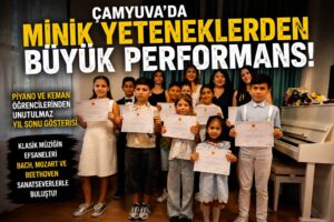 Çamyuva’da Minik Parmaklardan Büyük Konser