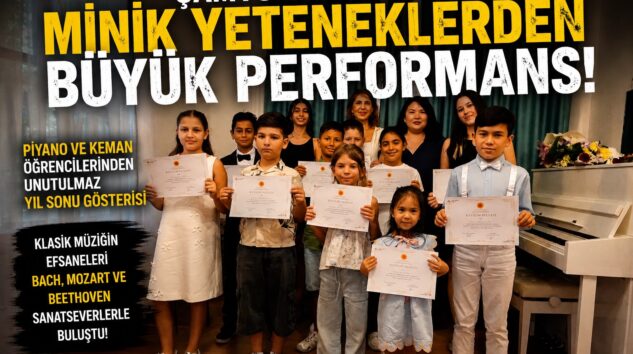 Çamyuva’da Minik Parmaklardan Büyük Konser