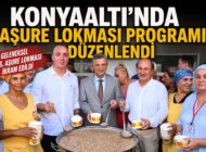 KONYAALTI’NDA AŞURE LOKMASI PROGRAMI DÜZENLENDİ