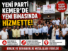 YENİ PARTİ KEMER’DE YENİ DÖNEMİ YENİ BİNASINDA BAŞLATTI