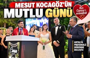 Kepez Belediye Başkanı Mesut Kocagöz’ün Mutlu Günü