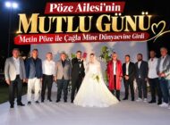 Pöze Ailesi’nin Mutlu Günü: Metin ile Çağla Mine Dünyaevine Girdi