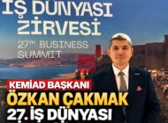 KEMİAD, TÜRKONFED 27. İş Dünyası Zirvesi’nde Kemer ve Antalya’yı Temsil Etti