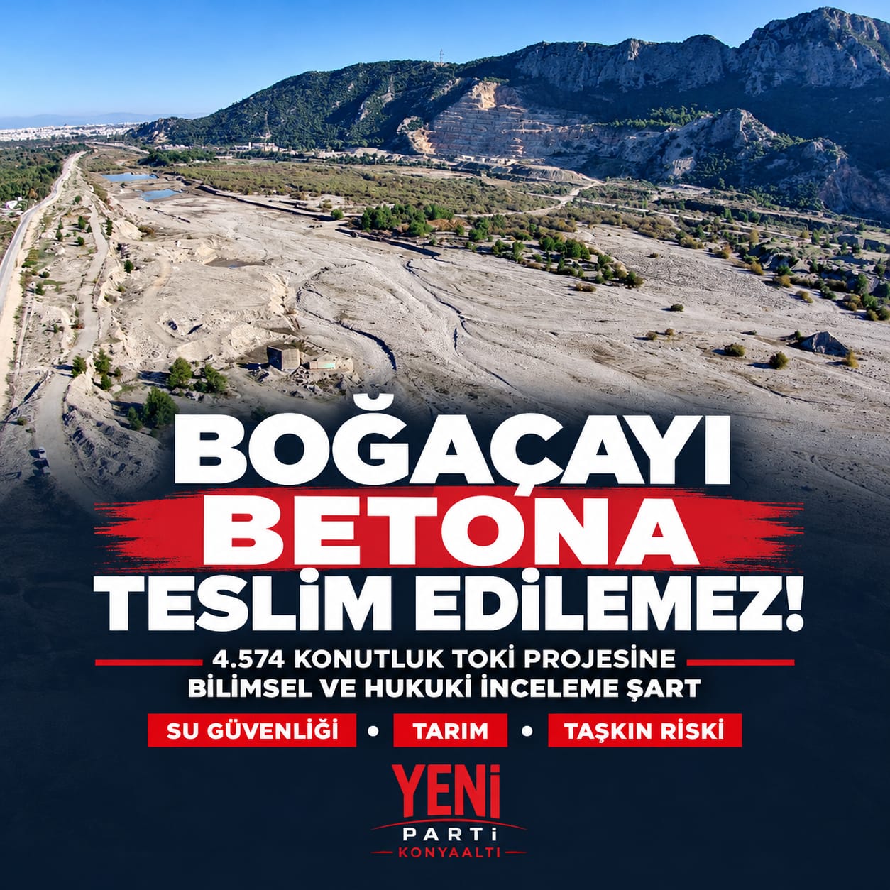 DEMET GÜNDÜZ’DEN TOKİ PROJESİNE SERT TEPKİ: “HİZMET DEĞİL, CİNAYET!